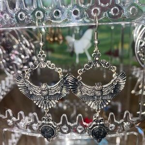 owl earrings